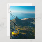 ケープタウンのケーブルカー ポストカード (正面/裏面)