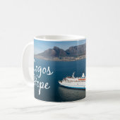 ケープタウンのマグIのロゴの希望 コーヒーマグカップ (正面左)