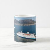 ケープタウンのマグIのロゴの希望 コーヒーマグカップ (中央)