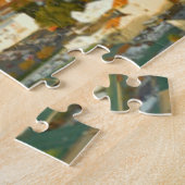 ケープタウンの街並みテーブルマウンテン付き ジグソーパズル (側面)