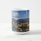 ケープタウンの風景の土産マグカップ コーヒーマグカップ (中央)