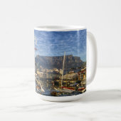 ケープタウンの風景の土産マグカップ コーヒーマグカップ (正面右)