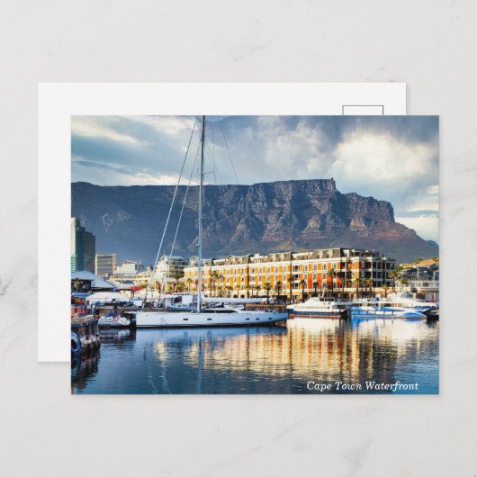 ケープタウンウォーターフロント南アフリカ ポストカード (正面/裏面)