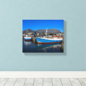 ケープタウンウォーターフロント南アフリカSAアーキテクチャ キャンバスプリント (インサイチュ (ウッドフロア))