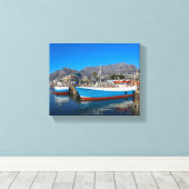 ケープタウンウォーターフロント南アフリカSAアーキテクチャ キャンバスプリント (インサイチュ (ウッドフロア))