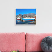 ケープタウンウォーターフロント南アフリカSAアーキテクチャ キャンバスプリント (インサイチュ (リビング))