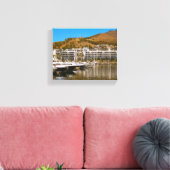 ケープタウンウォーターフロント南アフリカSAアーキテクチャ キャンバスプリント (インサイチュ (リビング))