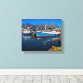 ケープタウンウォーターフロント南アフリカSAアーキテクチャ キャンバスプリント (インサイチュ (ウッドフロア))