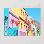 ケープタウンカラフルハウシズボーカップ通り ポストカード (正面)