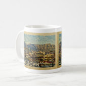 ケープタウンサウスアフリカヴィンテージトラベル コーヒーマグカップ (正面左)