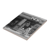 ケープタウンサウスアフリカ通りビュー タイル (側面)