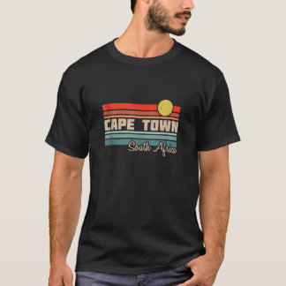 ケープタウンサーファーI南アフリカIレトロIケープタウン Tシャツ