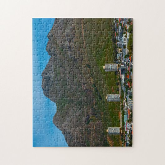 ケープタウンシティスケープアーキテクチャ南アフリカ ジグソーパズル (縦)