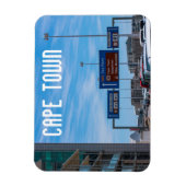 ケープタウンシティスケープ交通通り南アフリカ マグネット (縦)