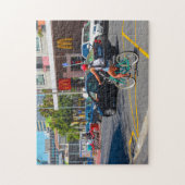 ケープタウンシティスケープ通り南アフリカ ジグソーパズル (縦)