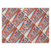 ケープタウンシティスケープ通り南アフリカ テーブルクロス (正面(横))