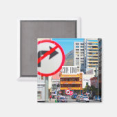 ケープタウンシティスケープ通り南アフリカ マグネット (正面/裏面)