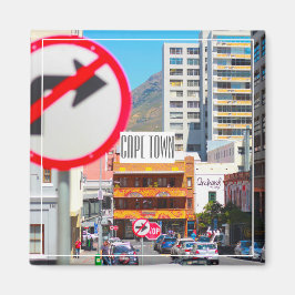 ケープタウンシティスケープ通り南アフリカ マグネット