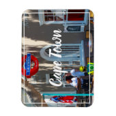 ケープタウンシティスケープ通り南アフリカ マグネット (縦)