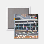 ケープタウンシティスケープCity View ZA南アフリカ マグネット (正面/裏面)