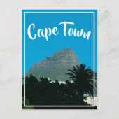 ケープタウンシティセンターライオンの南アフリカ岬 ポストカード (正面)
