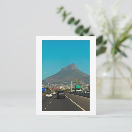 ケープタウンシティハイウェイシティスケープ南アフリカ ポストカード (スタンド正面)
