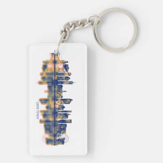 ケープタウンスカイライン キーホルダー (裏面)