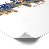 ケープタウンスカイライン ポスター (角)