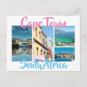ケープタウンテーブルマウンテンウォーターフロントボカープ ポストカード (正面)