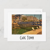 ケープタウンテーブルマウンテンウォーターフロント南アフリカ ポストカード (正面/裏面)