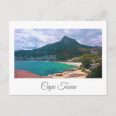 ケープタウンテーブルマウンテンキャンプズベイ海 ポストカード (正面)