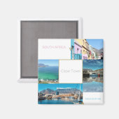 ケープタウンテーブルマウンテンコラージマグネット マグネット (正面/裏面)