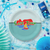 ケープタウンテーブルマウンテンサウスアフリカ ペーパープレート (パーティー)