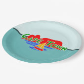 ケープタウンテーブルマウンテンサウスアフリカ ペーパープレート (アングル)