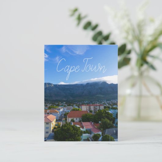 ケープタウンテーブルマウンテンサウスアフリカ ポストカード (スタンド正面)