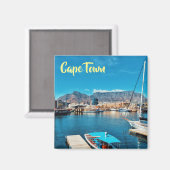 ケープタウンテーブルマウンテンハーバービューマグネット マグネット (正面/裏面)