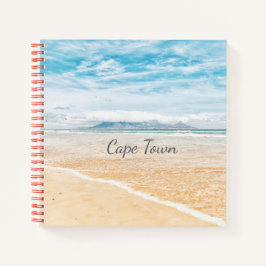 ケープタウンテーブルマウンテンビーチ海ノート ノートブック