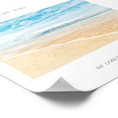 ケープタウンテーブルマウンテンビーチ海ポスター ポスター (角)