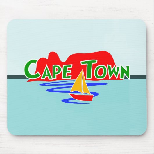 ケープタウンテーブルマウンテンマウスマット マウスパッド (正面)