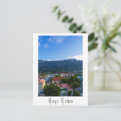 ケープタウンテーブルマウンテン南アフリカ葉書 ポストカード (スタンド正面)