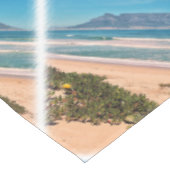 ケープタウンテーブルマウンテン海波浪ビーチ テーブルクロス (アングル)