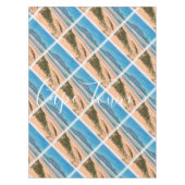 ケープタウンテーブルマウンテン海波浪ビーチ テーブルクロス (正面)