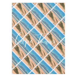 ケープタウンテーブルマウンテン海波浪ビーチ テーブルクロス