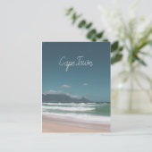 ケープタウンテーブルマウンテン海 ポストカード (スタンド正面)