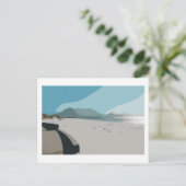 ケープタウンテーブルマウンテン海 ポストカード (スタンド正面)