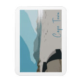 ケープタウンテーブルマウンテン海 マグネット (縦)