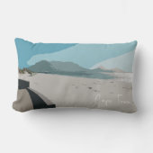 ケープタウンテーブルマウンテン海 ランバークッション (正面)