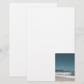 ケープタウンテーブルマウンテン海 便箋 (正面/裏面)