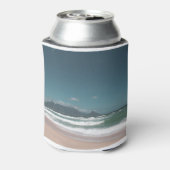 ケープタウンテーブルマウンテン海 缶クーラー (缶裏面)