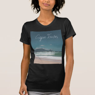 ケープタウンテーブルマウンテン海 Tシャツ